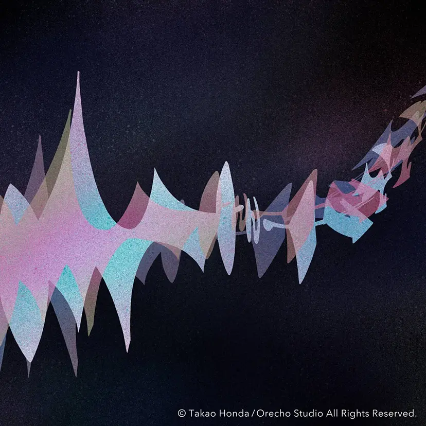 重なる波形 | Overlapping waveforms by おれちょ本多