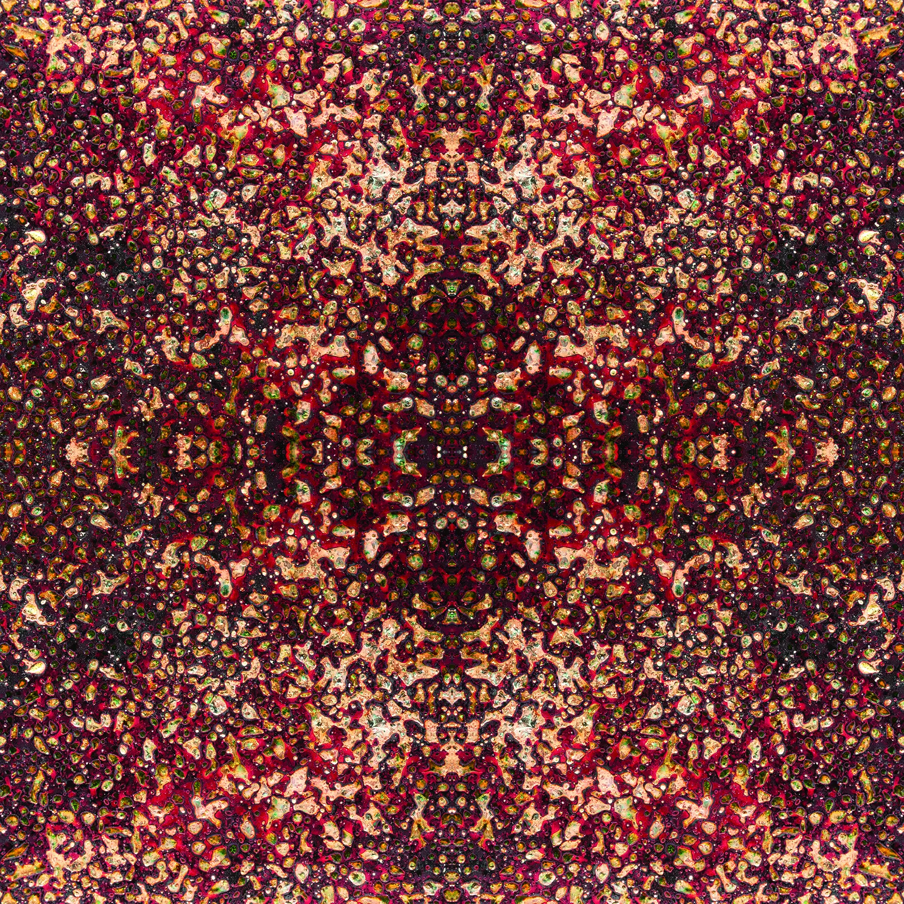 Metal painting / digital series  No.4
