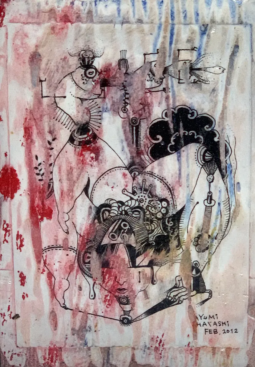 【匿名配送/希少】アクリル画/増島 豊治/アート/額 匿名配送/希少】アクリル画/増島 豊治/アート/額 匿名配送/希少