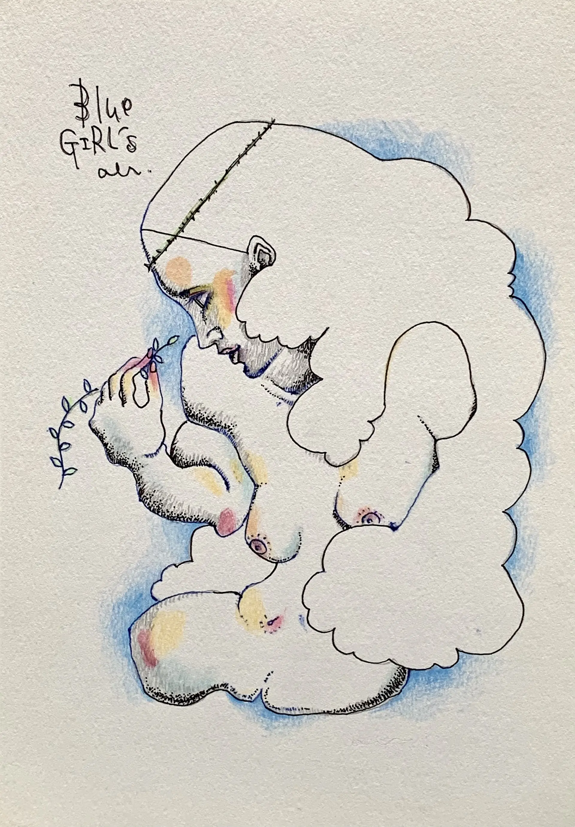 Blue Girl #6