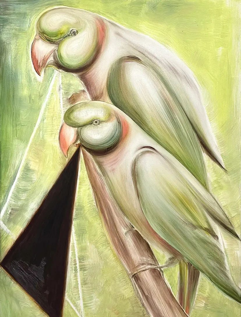 Twin birds by Kosuke Yamawaki