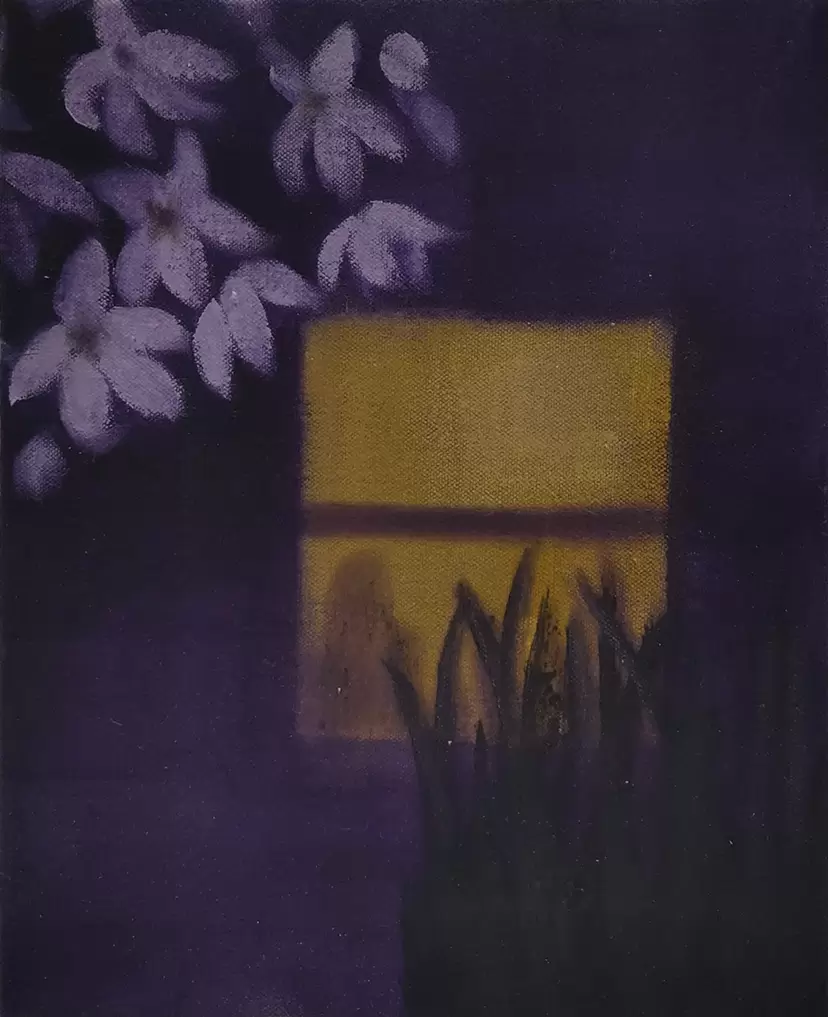 Purple Window 4 by 新垣 美奈