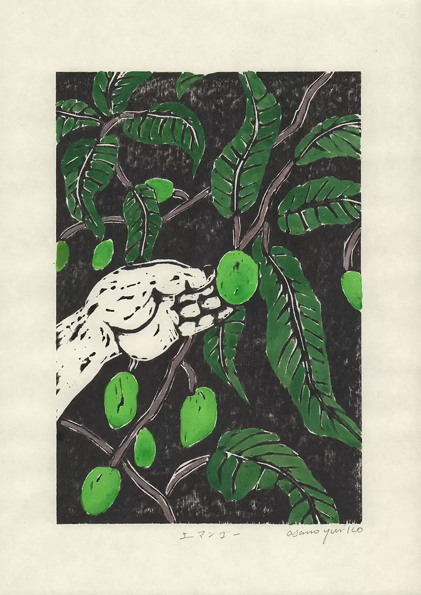 木版画 #『Green green』 木版画のアート作品 | 現代アートの販売・通販 | ArtSticker（アートス