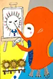 北風と太陽　(アマビエ様） 連作