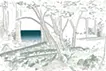 奥の稜線 / Ridgeline as seen