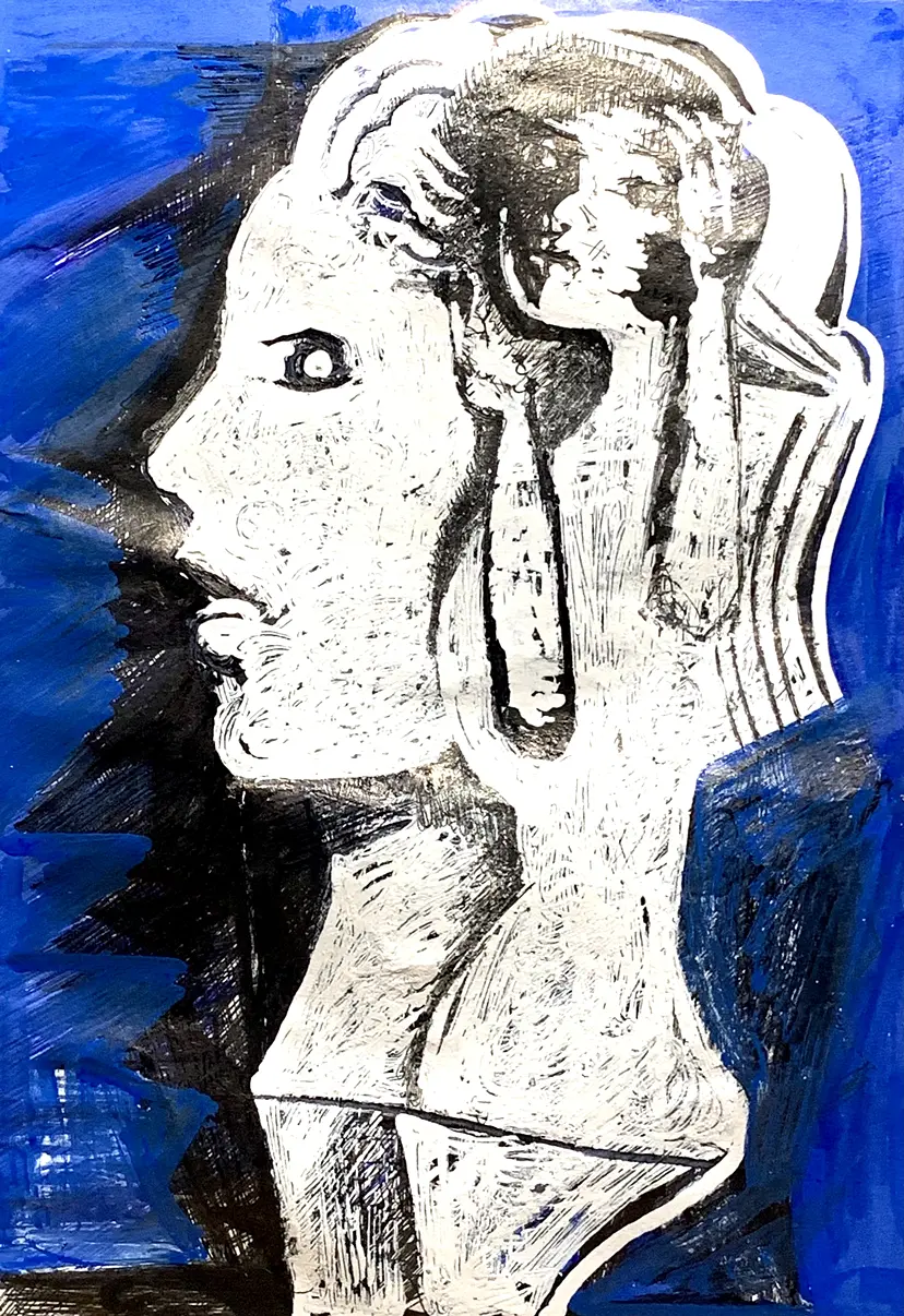 彼女の肖像 / Portrait of her by 林耕平/コウヘイ画伯