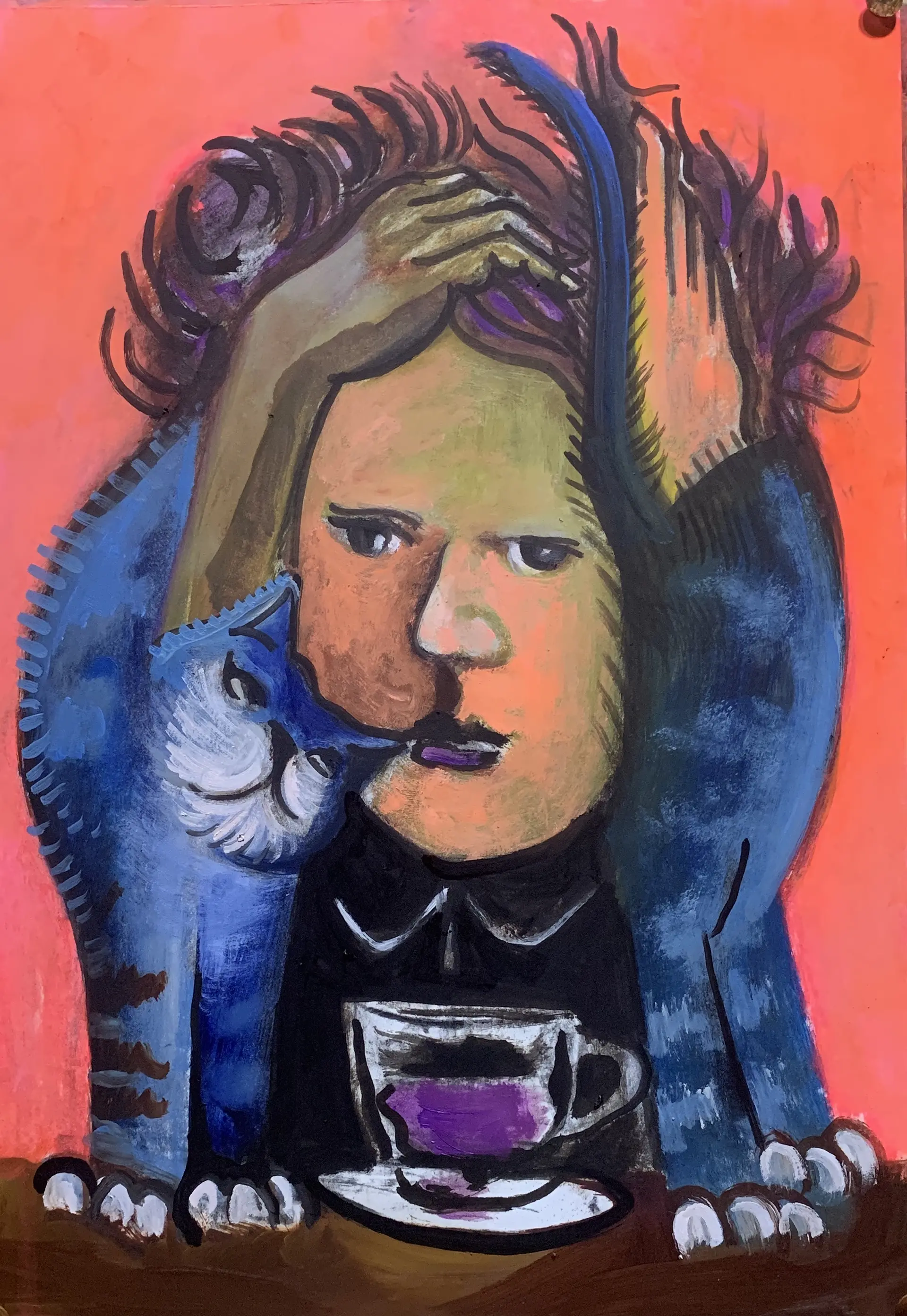 Morning / Portrait diary
