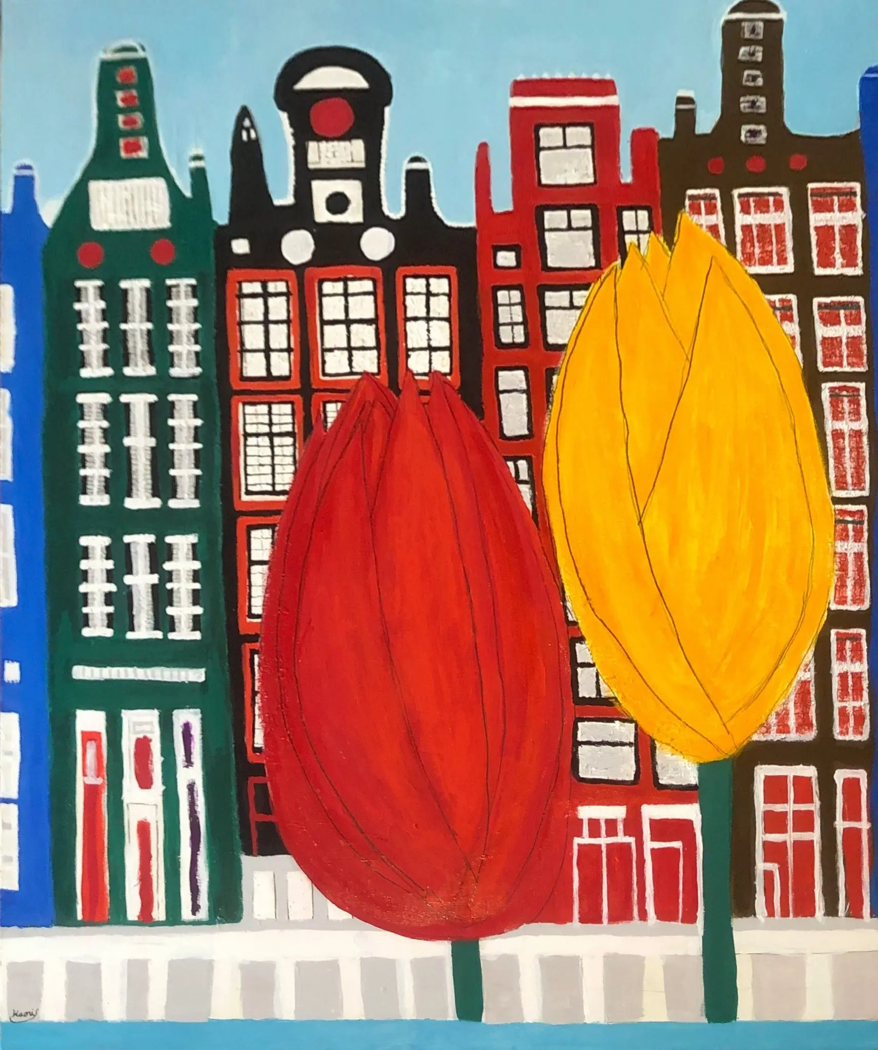 絵画 chulip. チューリップ～tulip by IROKA | 現代アートの販売・通販