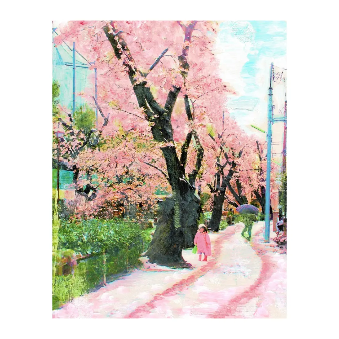山田夕香琳的桜雪| 当代艺术的网上艺术商店| ArtSticker