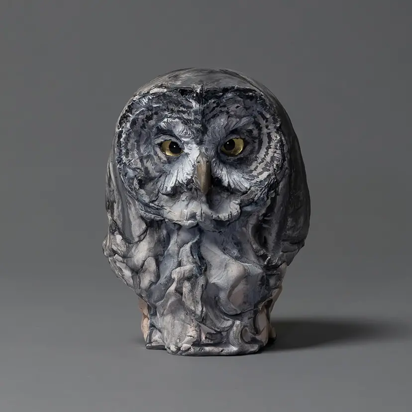 水源-カラフトフクロウ- by 瀬戸優 | 現代アートの販売・通販 | ArtSticker