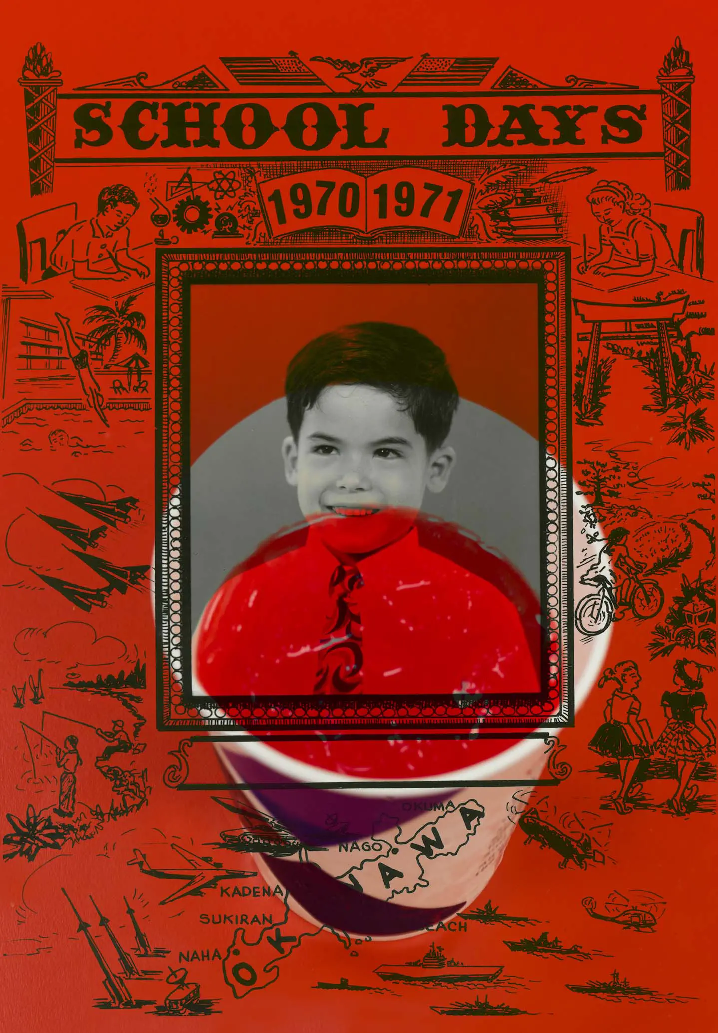 Design of Okinawa (red juice) Production year 2014-2021