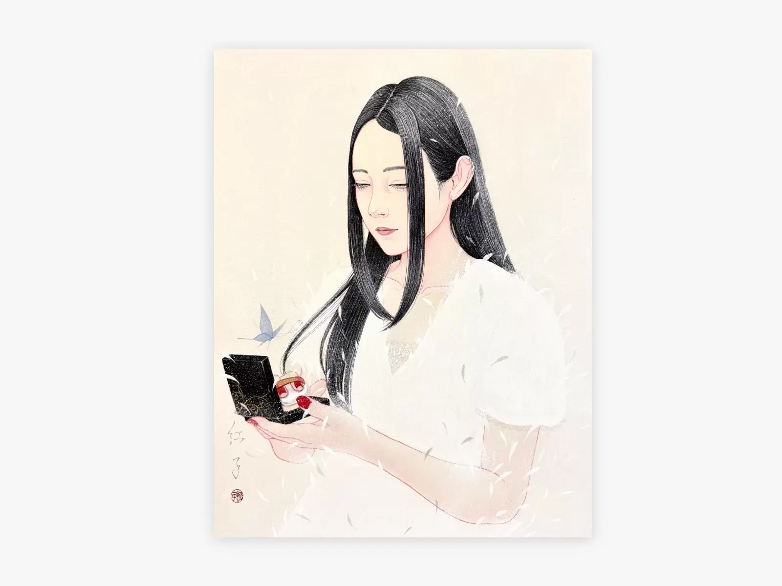 宿す。