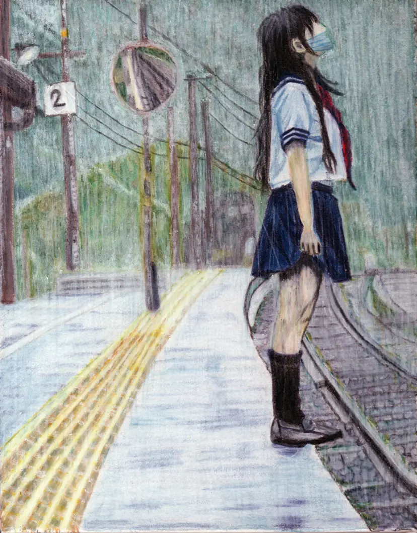 雨に濡れて by Imai Atsushi | 現代アートの販売・通販 | ArtSticker