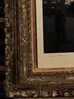 見つめ合う男と女 [Photo + Frame SET]