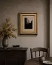 Two people exchanging kisses [Photo + Frame SET]