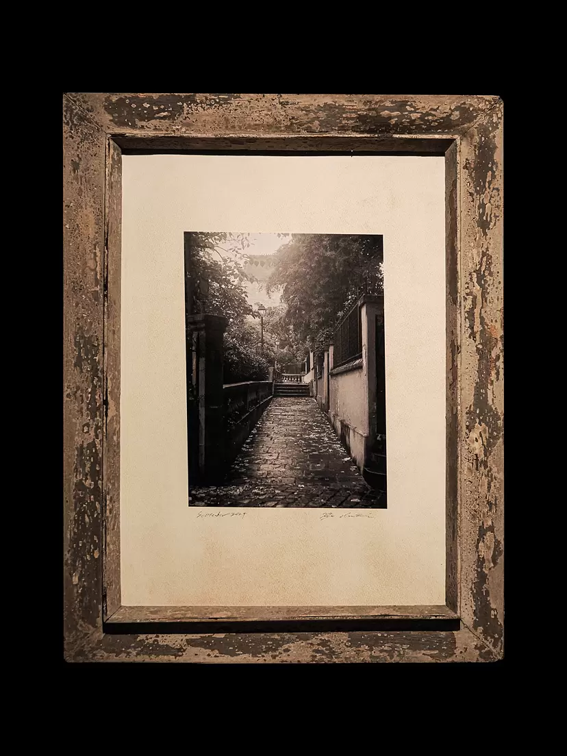 19世紀の石畳 [Photo + Frame SET] by 岩城 稜-Ryo Iwaki