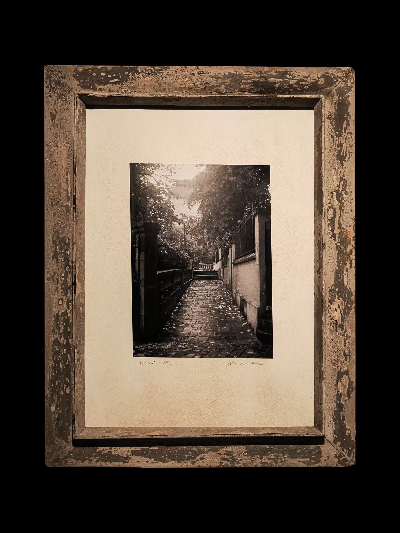 19世紀の石畳 [Photo + Frame SET]