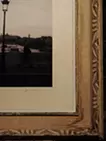 右岸から左岸へ歩く男 [Photo + Frame SET]