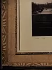 右岸から左岸へ歩く男 [Photo + Frame SET]