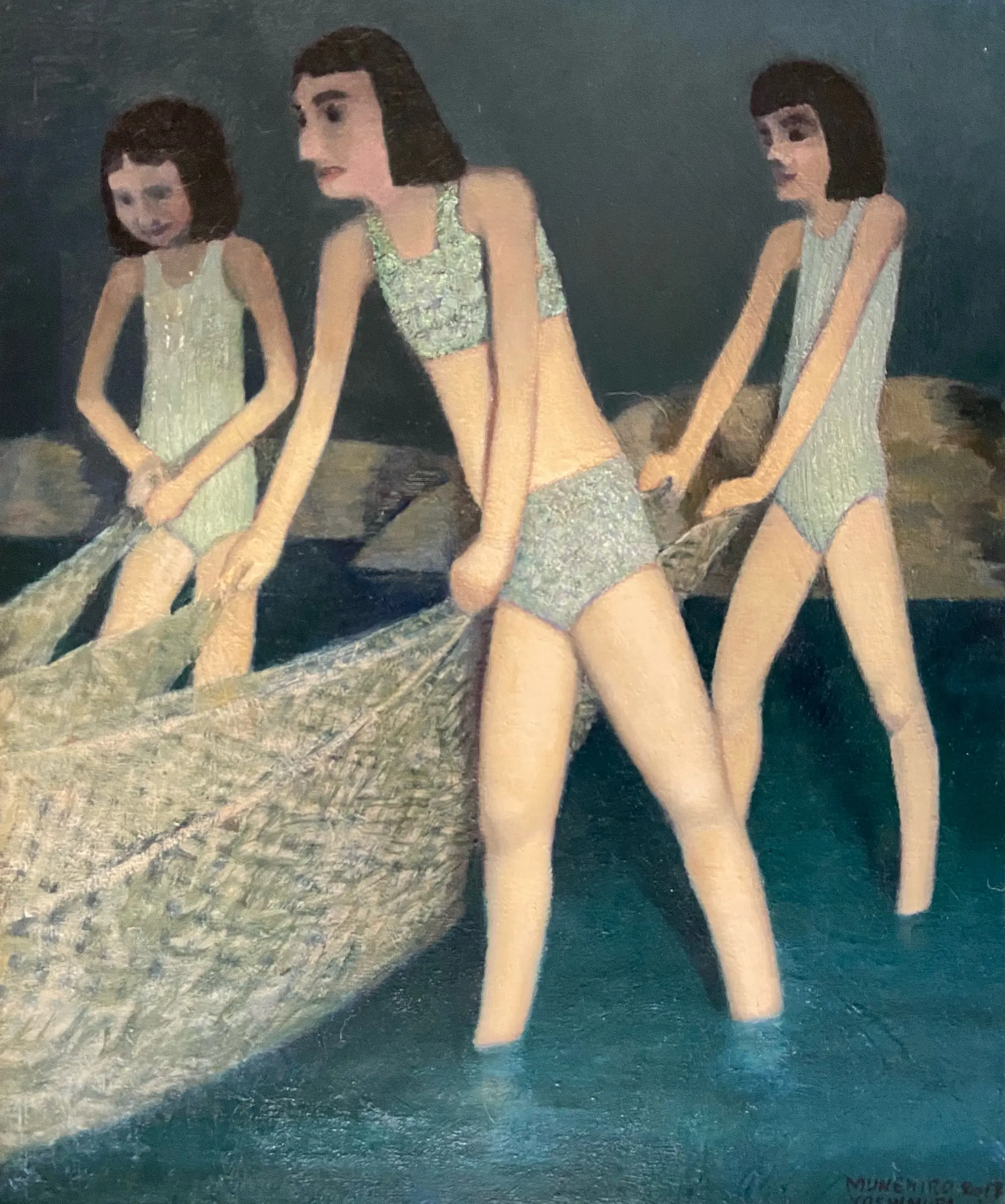 真夜中の漁 by 吉村 宗浩 | 現代アートの販売・通販 | ArtSticker