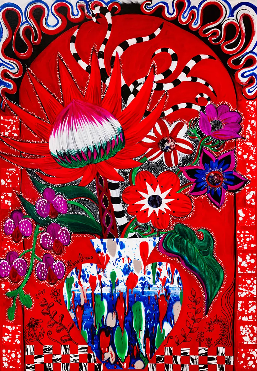 Red Sensation 2021 by Mana Osawa / 大沢愛