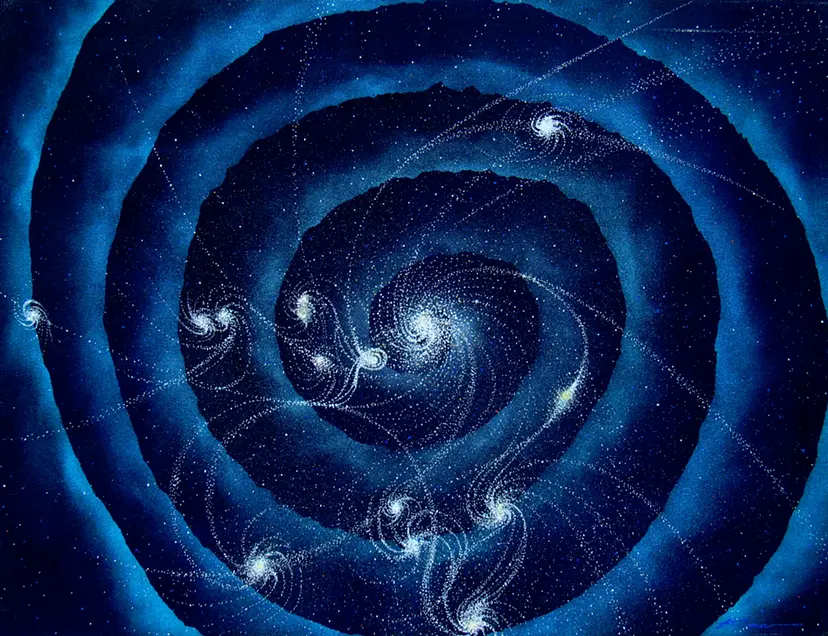 生まれ来る星々 by 若林薫 Kaoru Wakabayashi