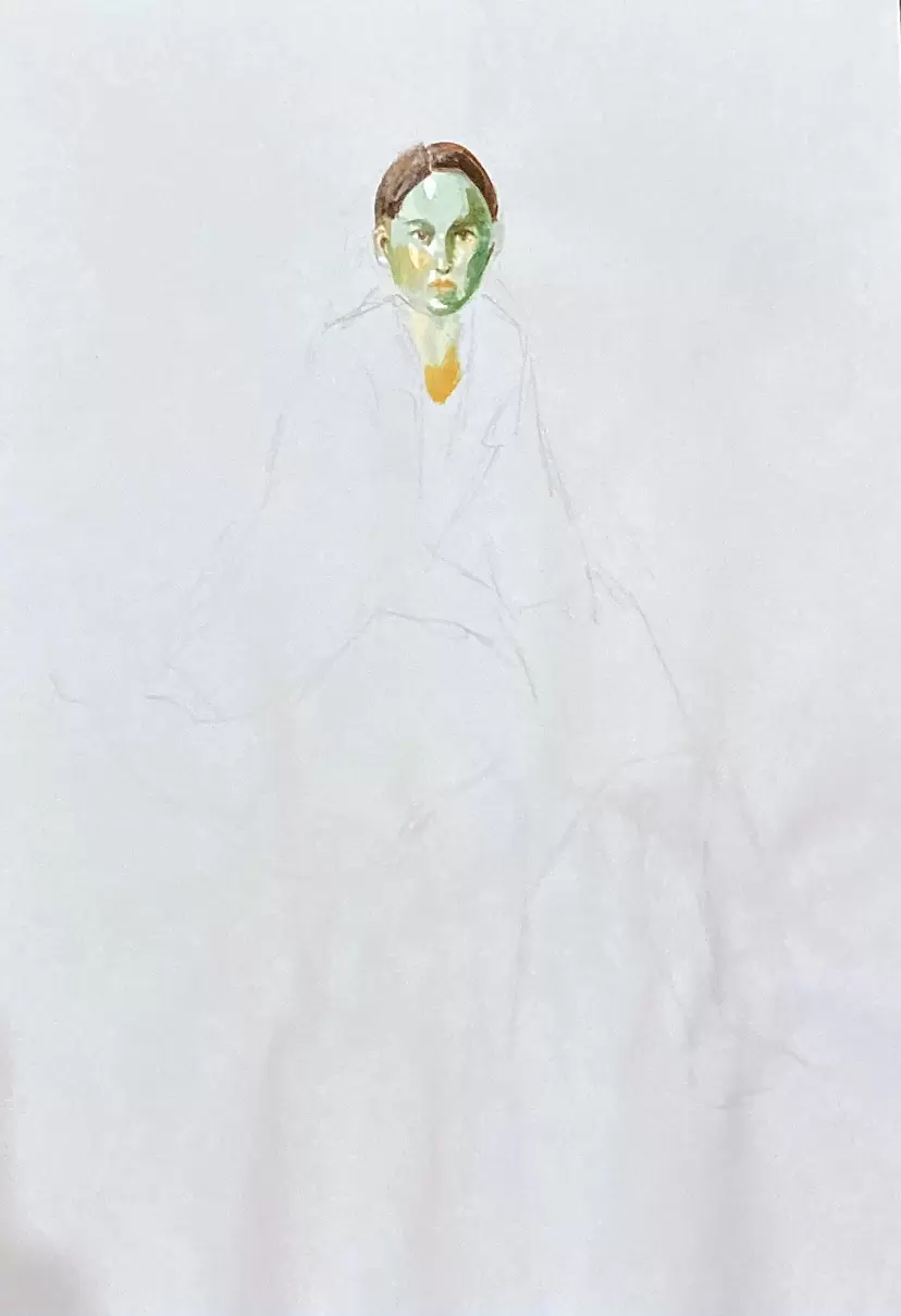 odoriko series drawing by 三苫 ケイト
