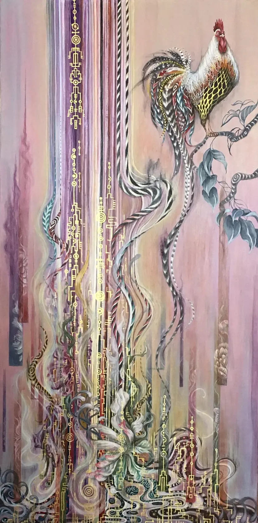 Waterfall Spring by Tomoko Takeda