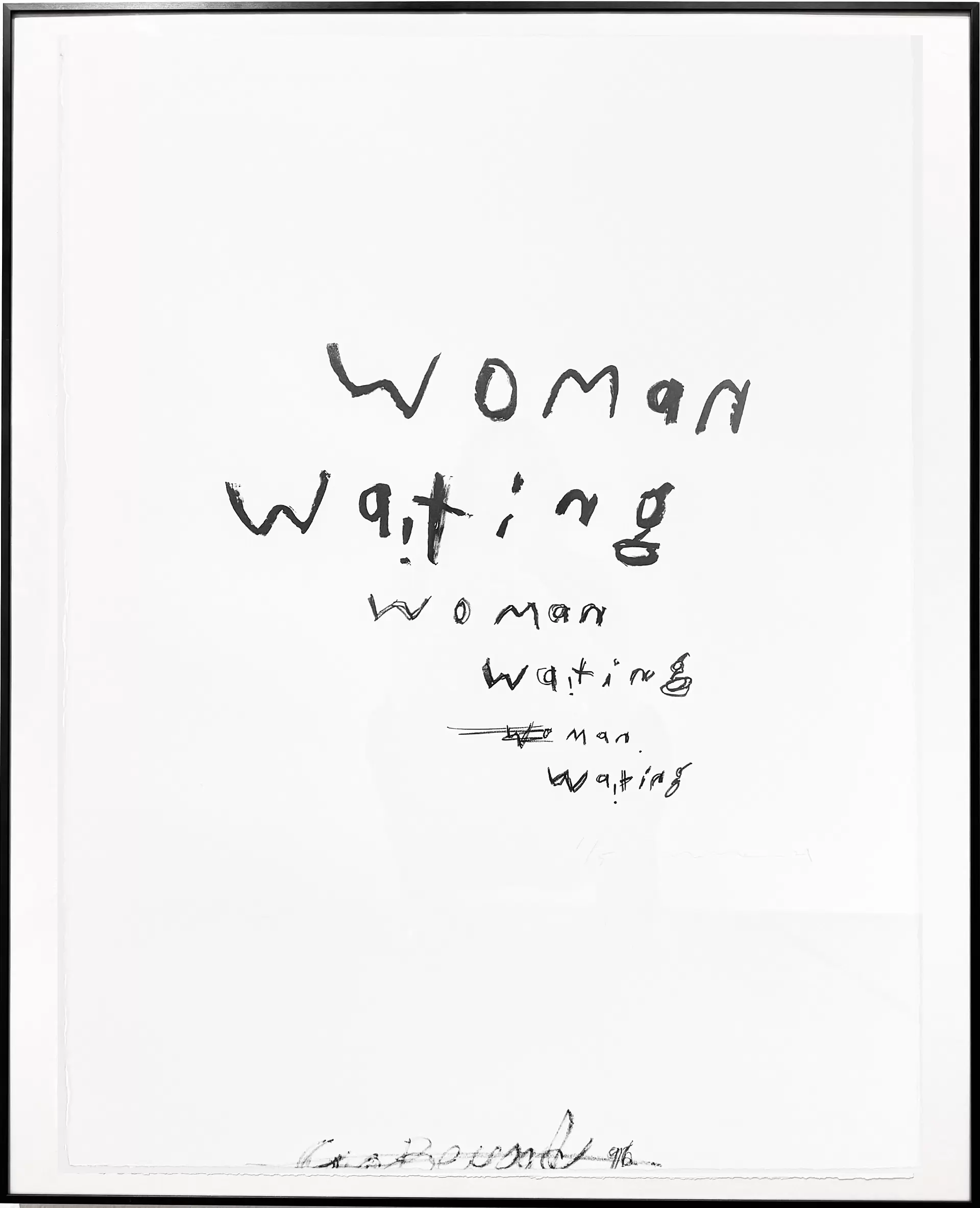 Woman Waiting