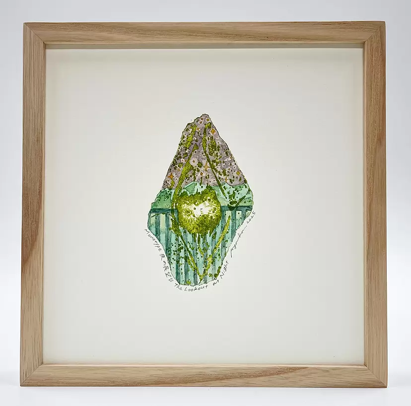 夜の展望台 by 浅野 綾花 | 現代アートの販売・通販 | ArtSticker
