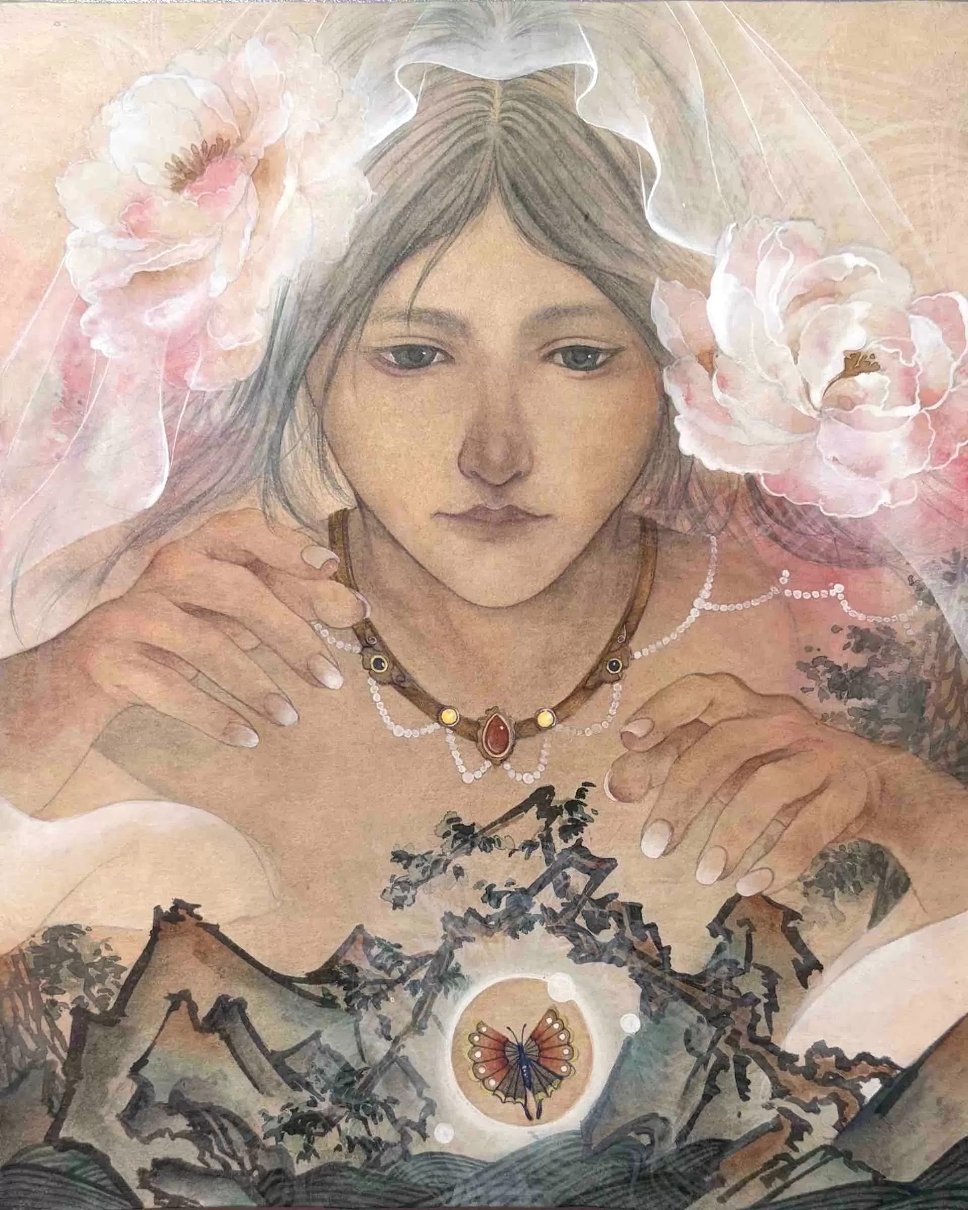 慈光桃源図