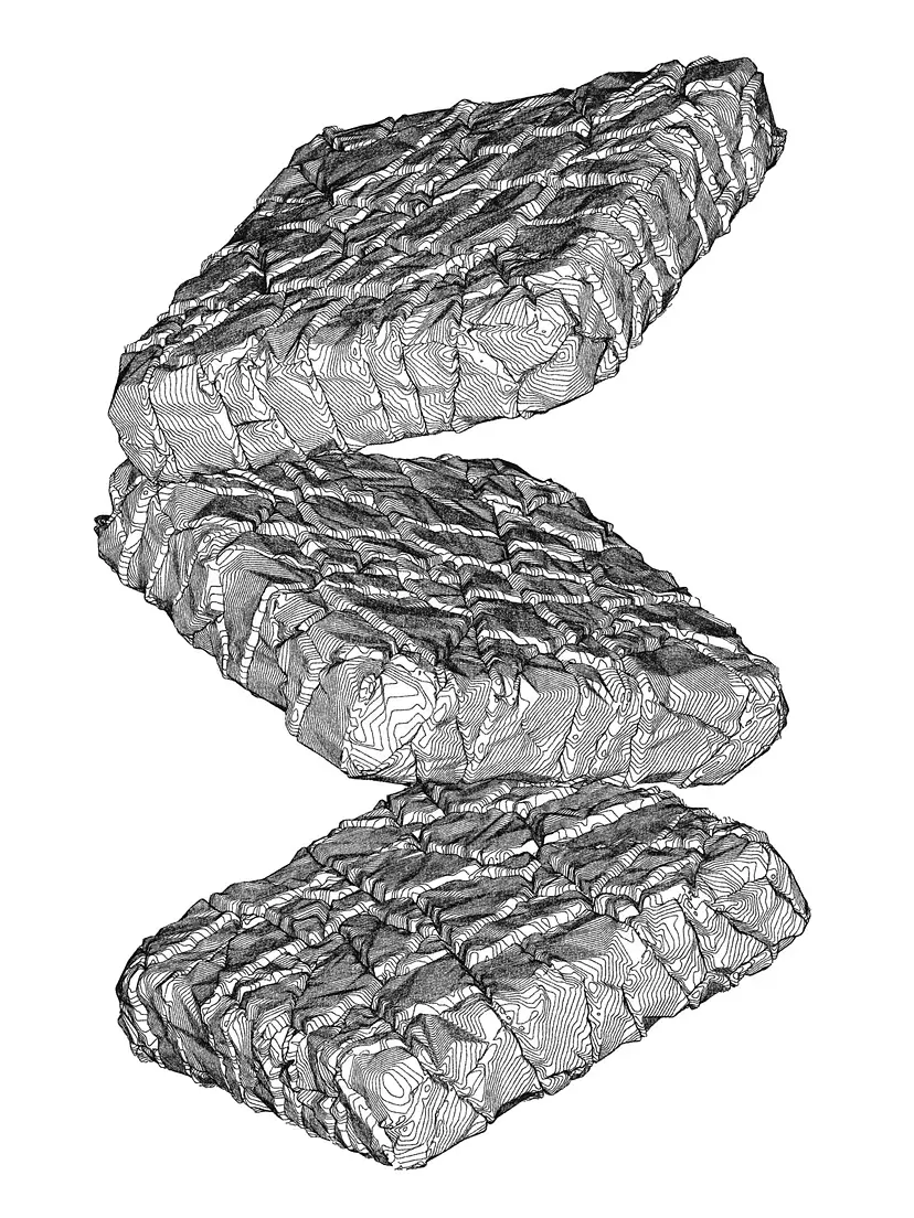 NATURE/CODE/DRAWING Crack algorithm by 深地 宏昌