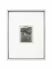 line, scene and line; glass dry-plate #1