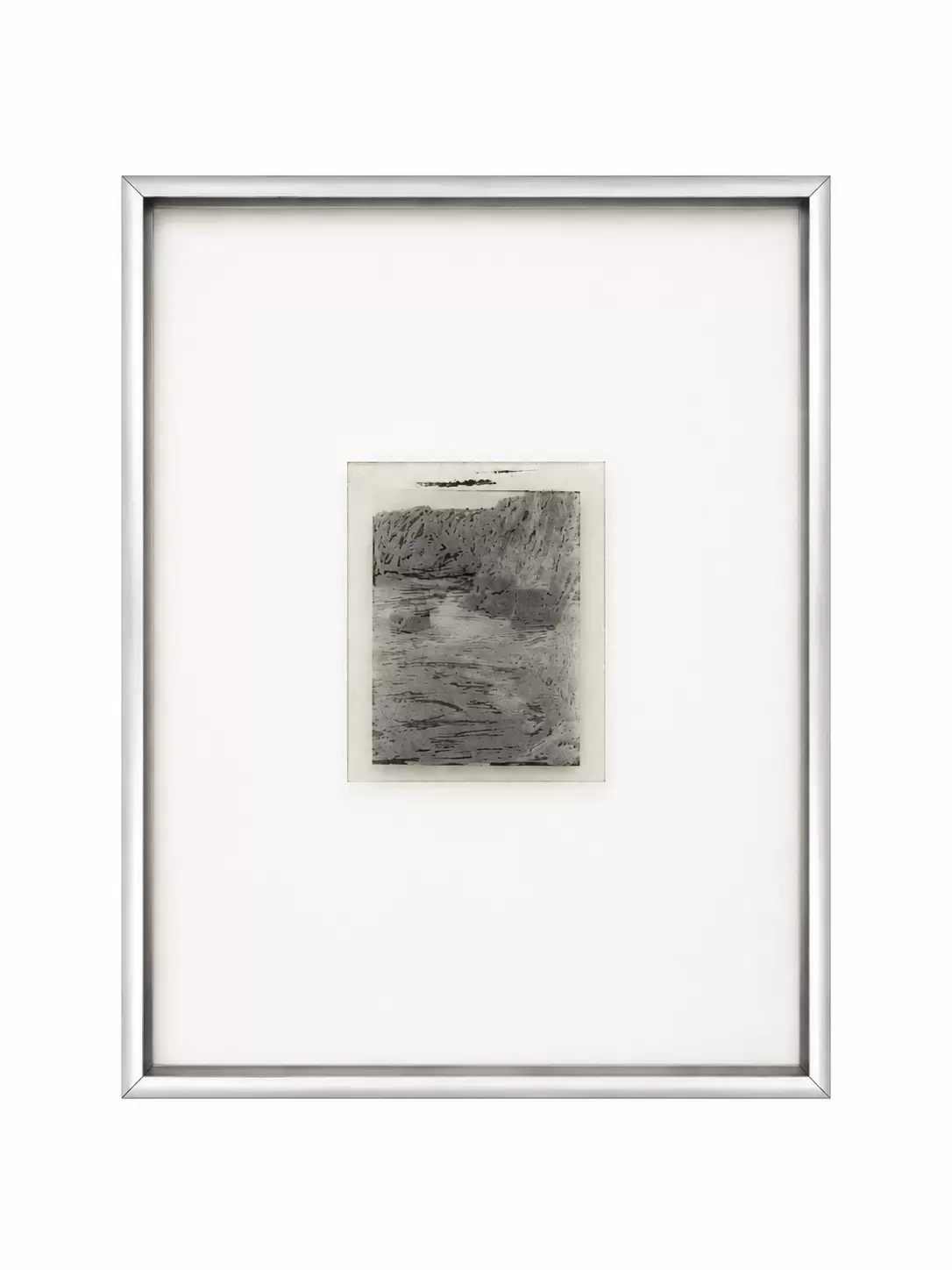 line, scene and line; glass dry-plate #1