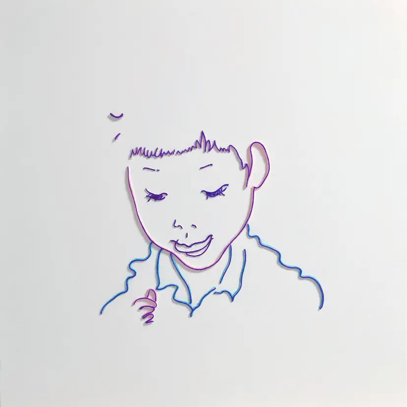 「　べろ　」 by いしかわかずはる