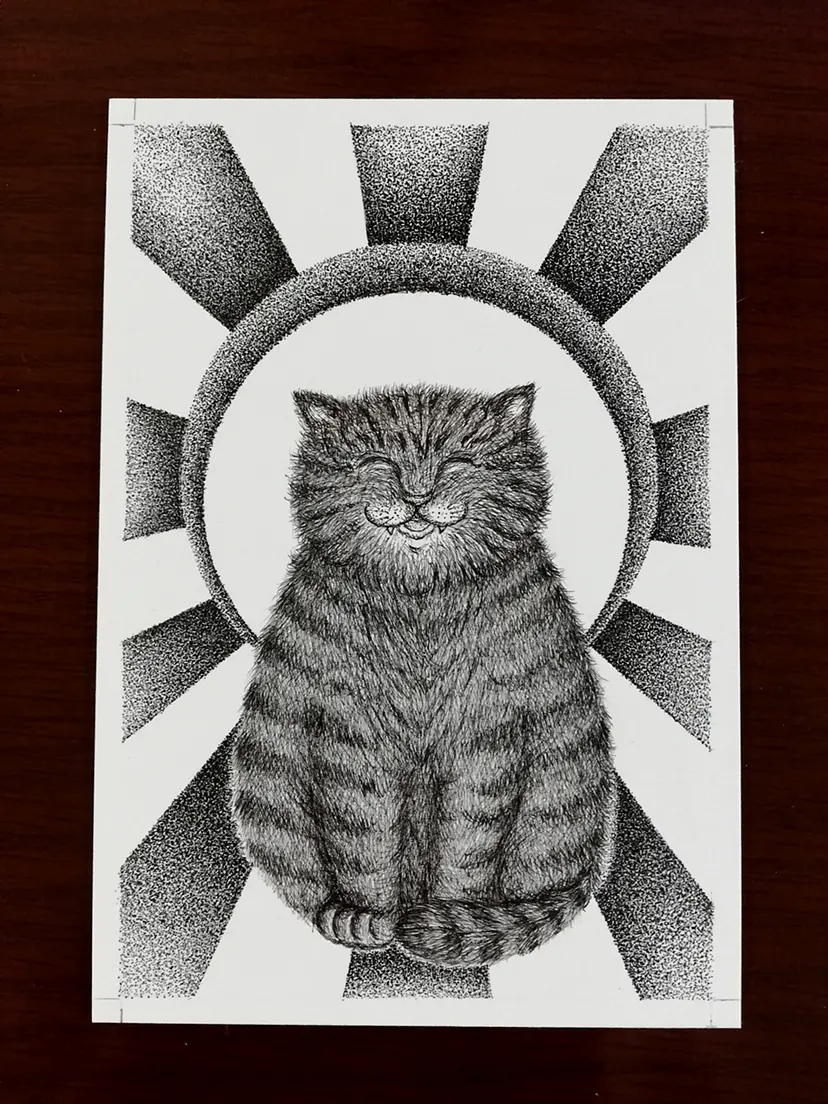 笑い猫 by Takao Michi