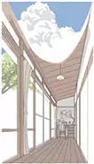 蓮台寺的夏天