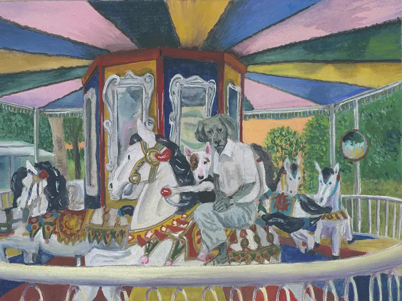 Merry-go-round by 面高 慧