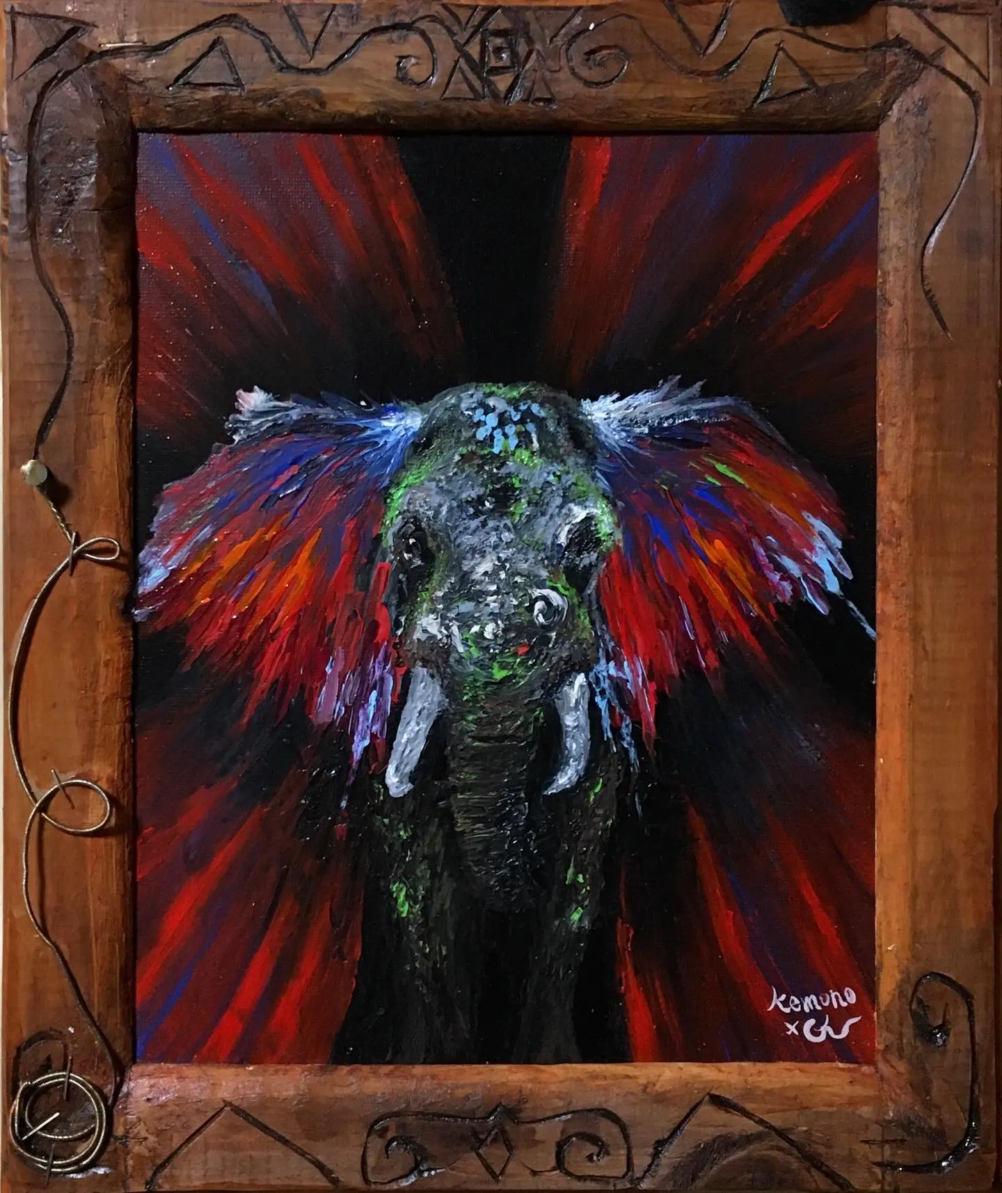 赤 by kemono gallery | 現代アートの販売・通販 | ArtSticker