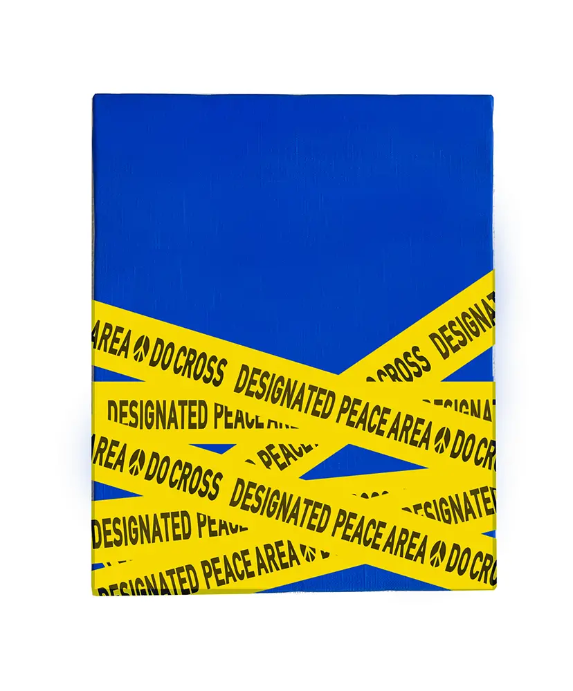 DESIGNATED PEACE AREA  DO CROSS  for UKRAINE  #3 by PHA5E