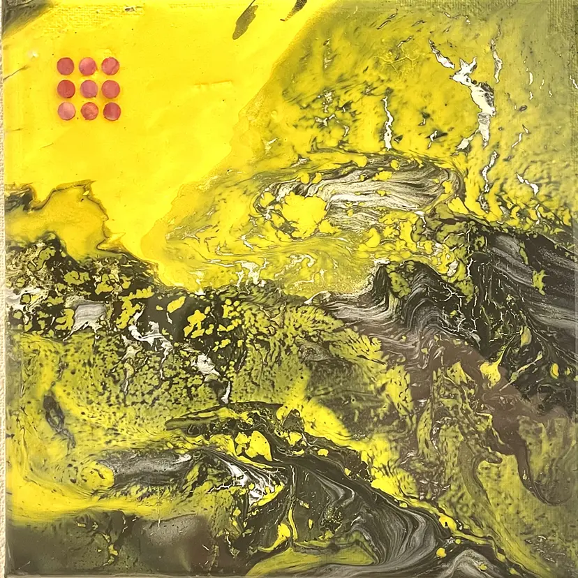 Pix-Shells Abstract Yellow by Soyblanc