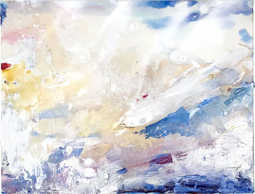 On a shine day (Blue) by ayaka nakamura