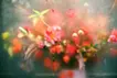 flowers in the window 窓辺の花