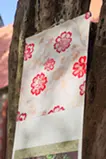 petals on the lake 湖面の花びら