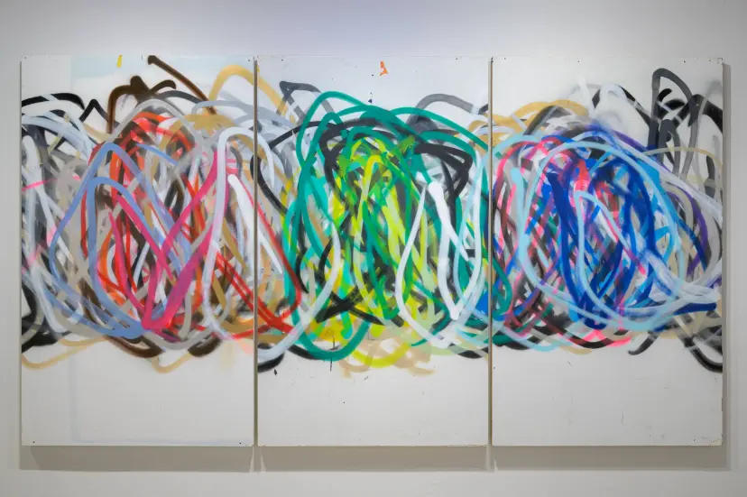 Untitled Drawing by a Device for “Graffiti” #13 (seen the sea) 