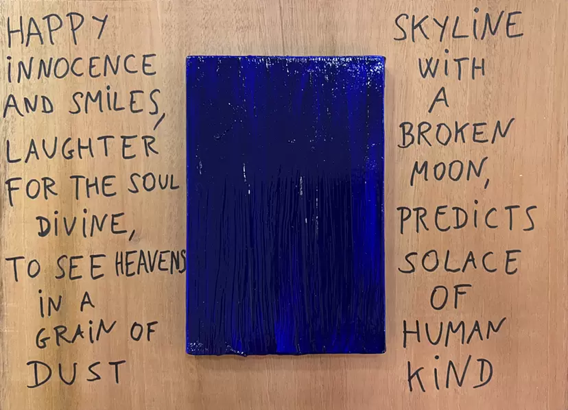 Blue  by ジョアン・プニェット・ミロ