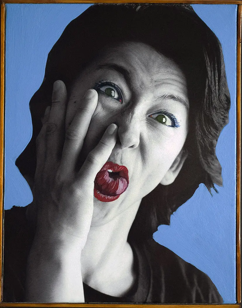 ABSTRACT FACE C-6 by Tenmi HANAGI