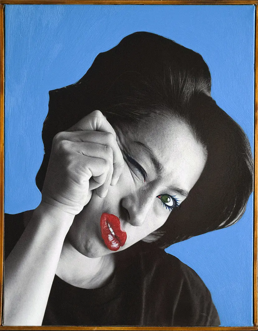 ABSTRACT FACE C-5 by Tenmi HANAGI