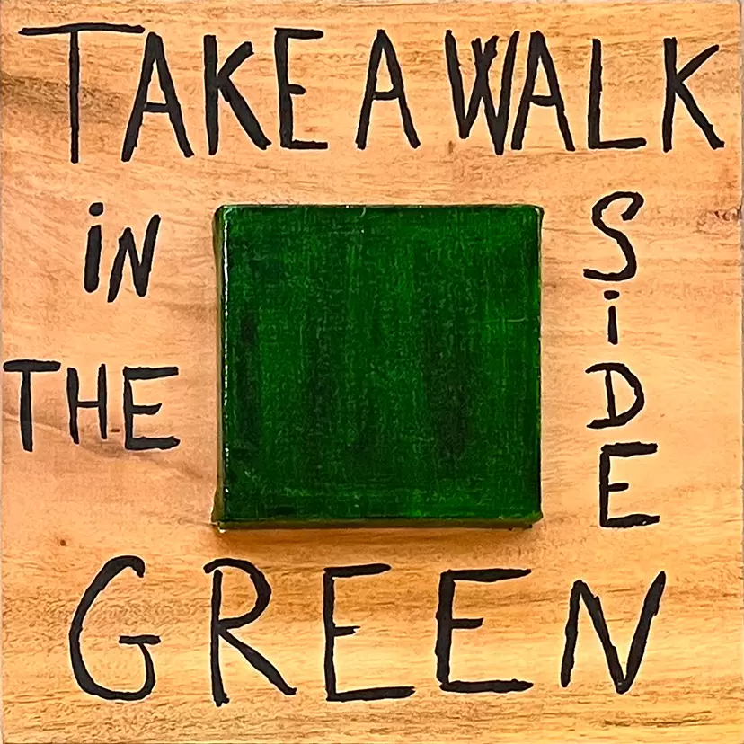 The Green Side  by ジョアン・プニェット・ミロ