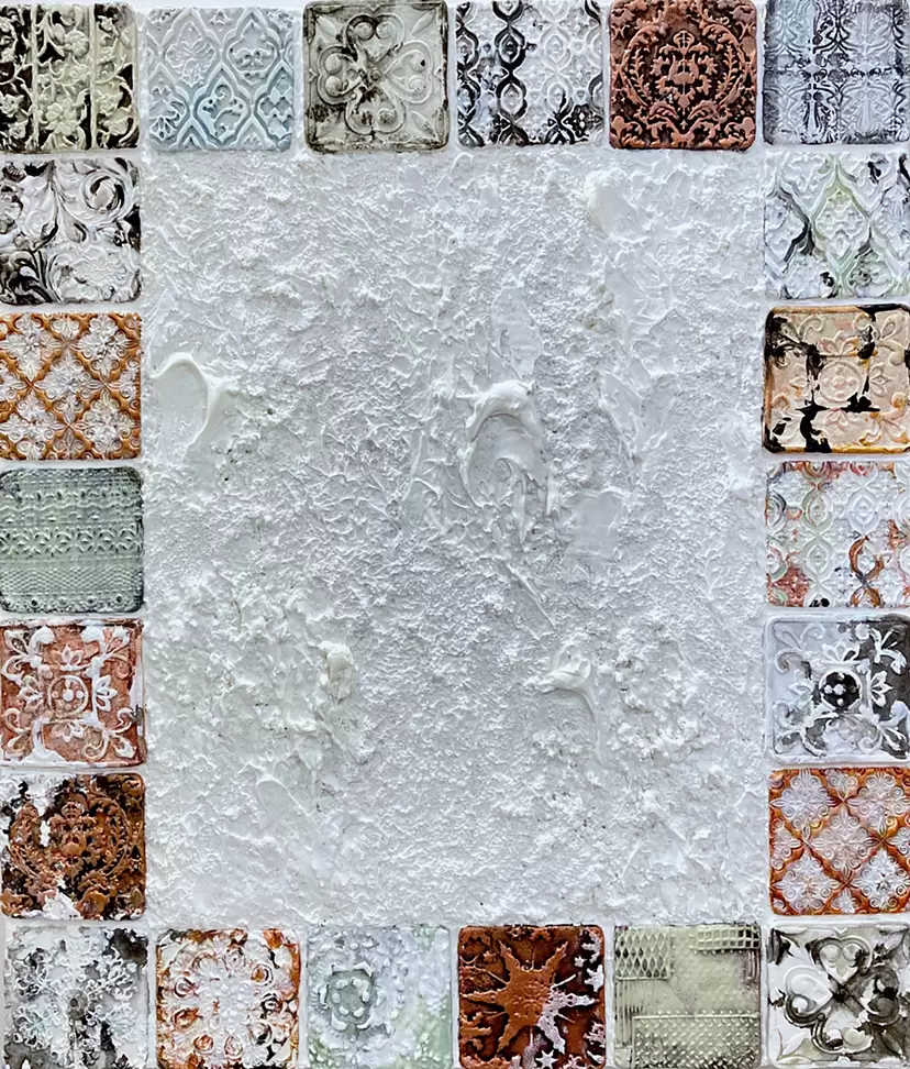 「god修羅 gyogyo#1」ミクストメディア F8号 god修羅 gyogyo#1」ミクストメディア F8号 god修羅 gyogyo#1